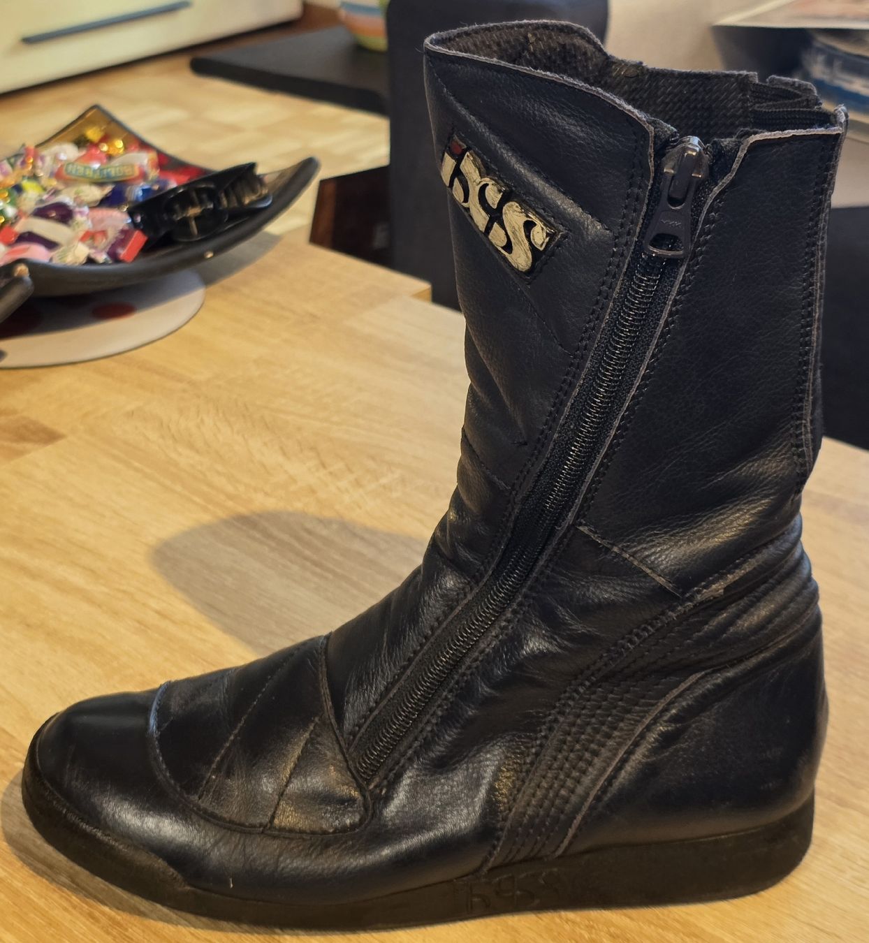 IXS Scarpe da uomo: IXS Boots Leder Grosse 41 Neuwertige – Usato da Rohrbach venduto da lod_m58r 5