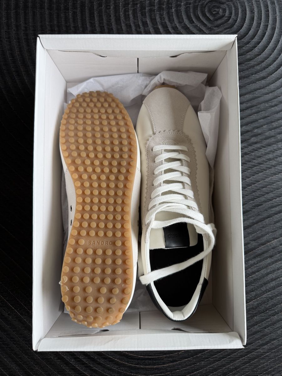 Sandro Herrenschuhe: Sneakers SANDRO PARIS (weiss) Gr. 44 – Neu (gemäss Beschreibung) aus Lengnau BE von RK1983 2