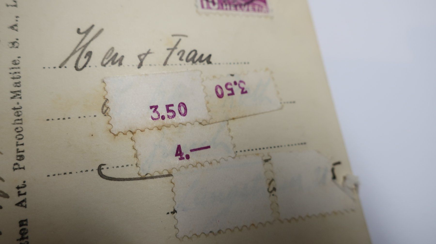 Cartes postales: Ste Croix  N°8242 1933 – Défectueux à Cormoret par Pascalll2001 6