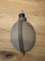 Original Wehrmacht Feldflasche M31 mit Filzbezug