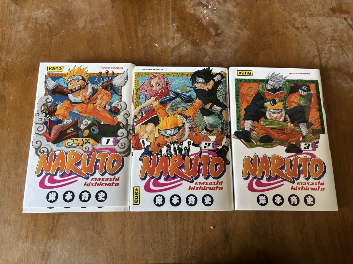 Comics: Manga Naruto tome 1,2,3 – Neu (gemäss Beschreibung) aus Vaulruz von hei_599d
