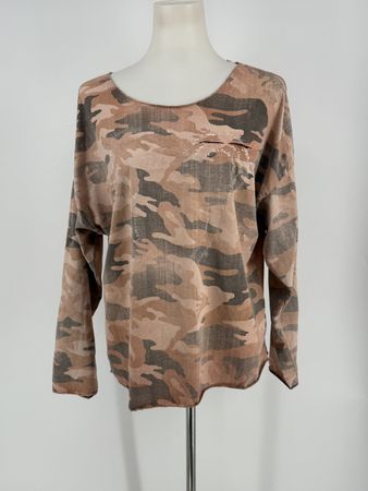 Pullover/ Shirt Camouflage Gr. M/L