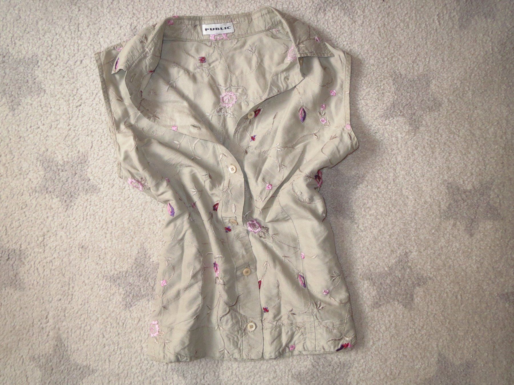 Camicette: tolle Damen Bluse aus 100% SEIDE – Usato da Kiental venduto da Anna8702