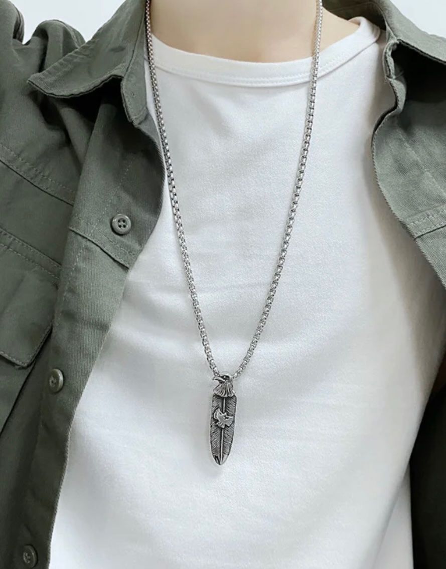 Catenine: Eagle necklace from Stainless Steel – Nuovo e nell'imballaggio originale da Aarburg venduto da StavFashion 1