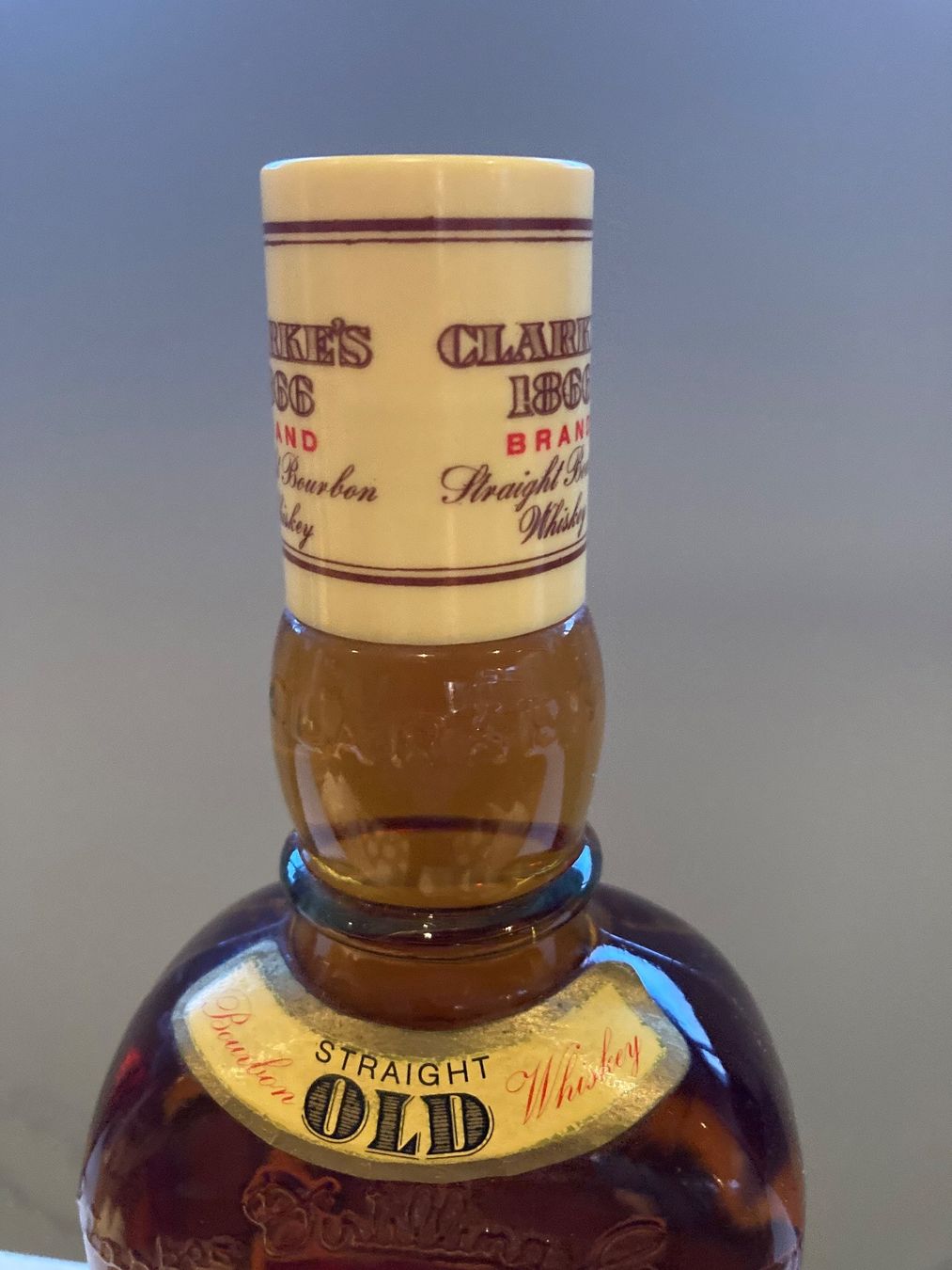 Spirituosen: CLARKES 1866 Whiskey von ca 1985 – Neu (gemäss Beschreibung) aus Roggwil BE von Maui2000 2