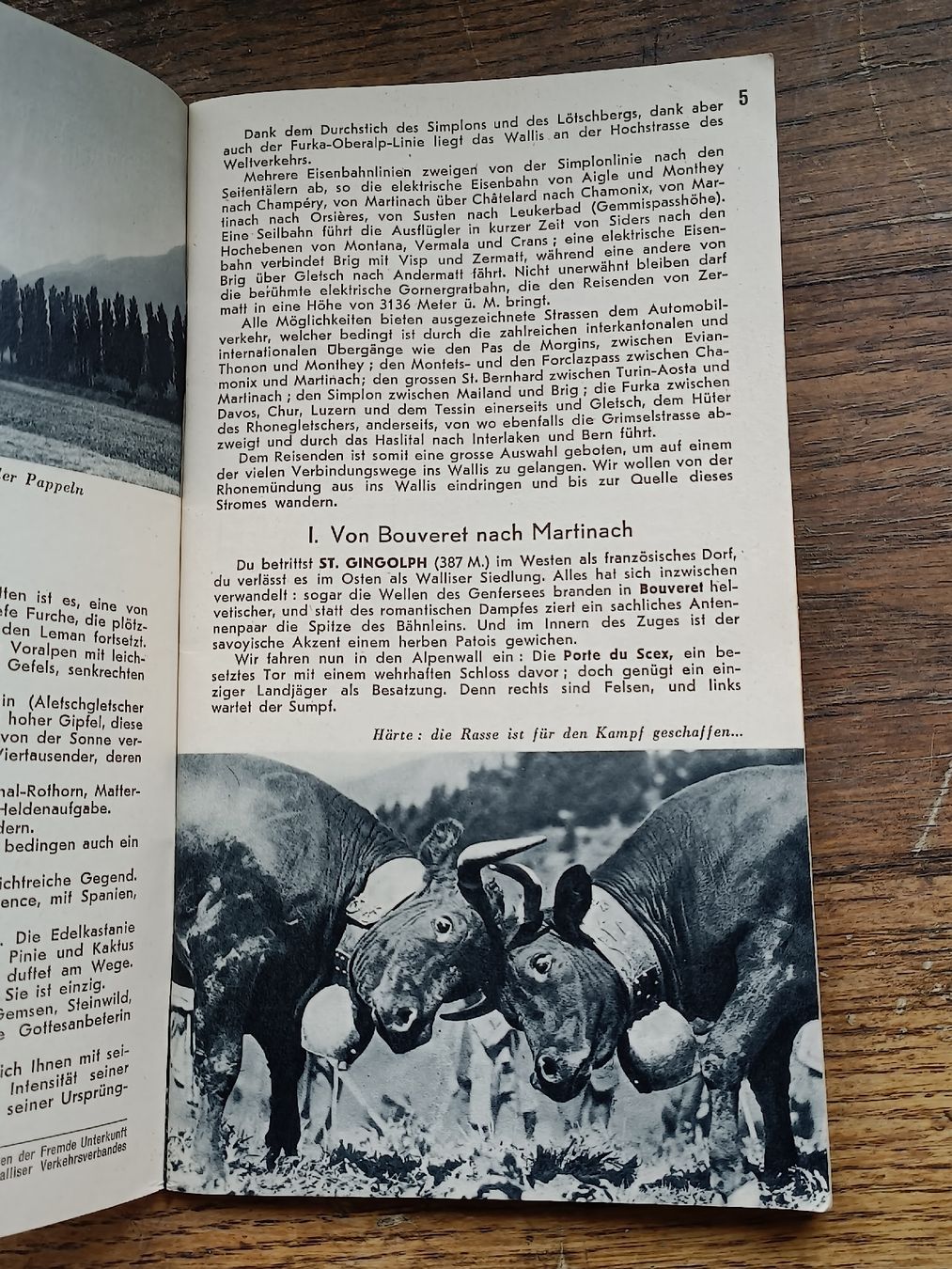 Documenti: Litho Broschüre / Wallis - Ausgabe 1948 – Usato da Brugg AG venduto da Ente015 3