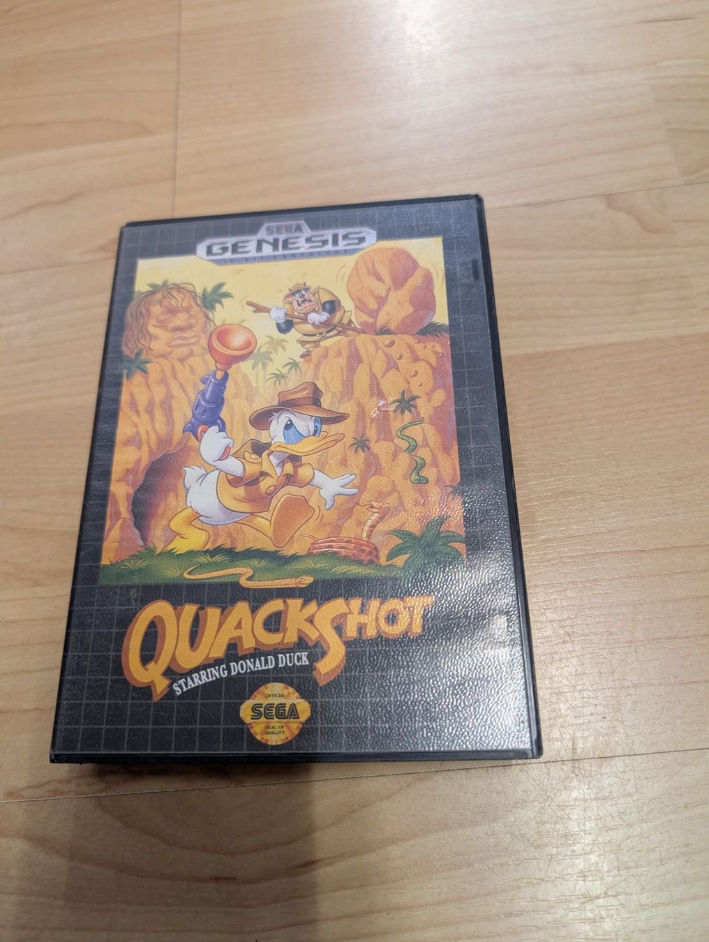 Spiele: Quackshot Sega Mega Drive – Gebraucht aus Giubiasco von Ticinerd