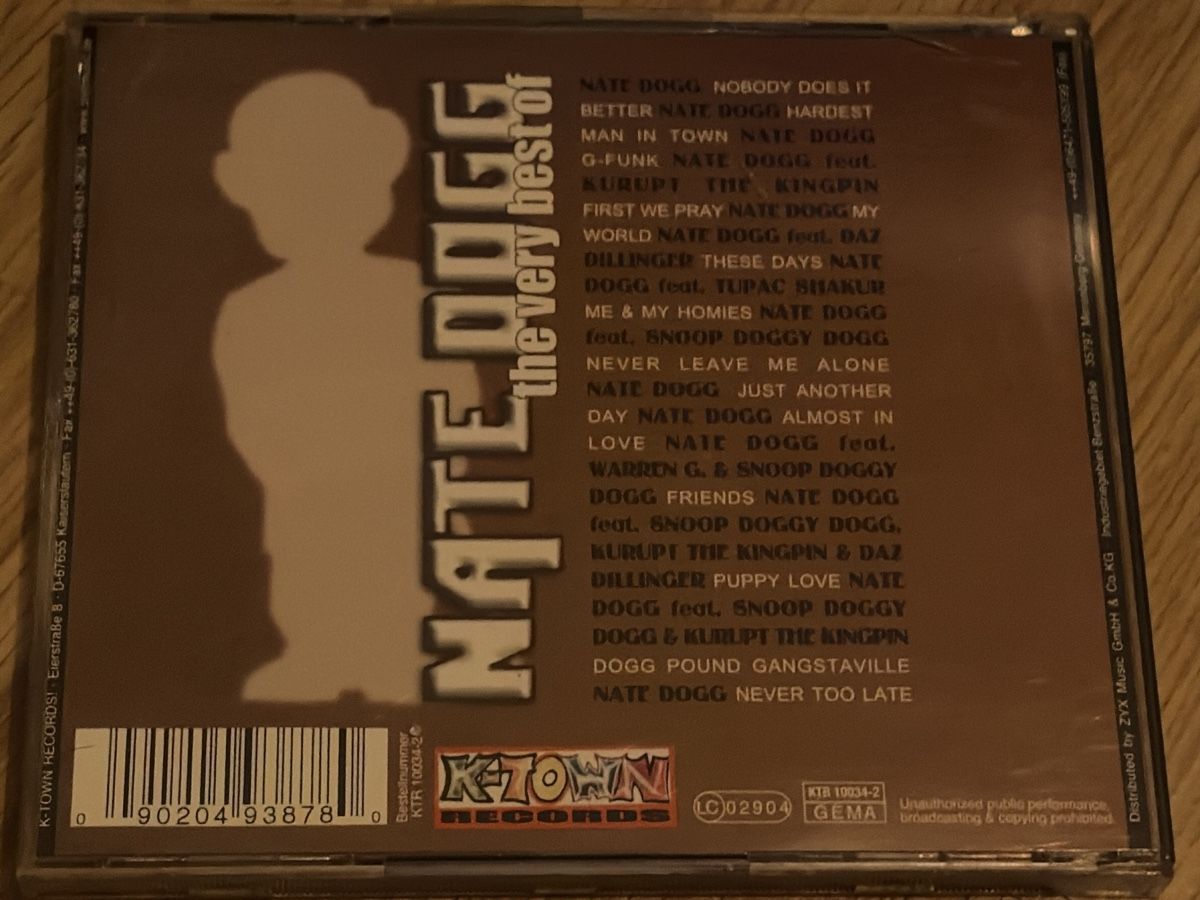 CD: Nate Dogg – Usato da Zürich venduto da Collector69 2