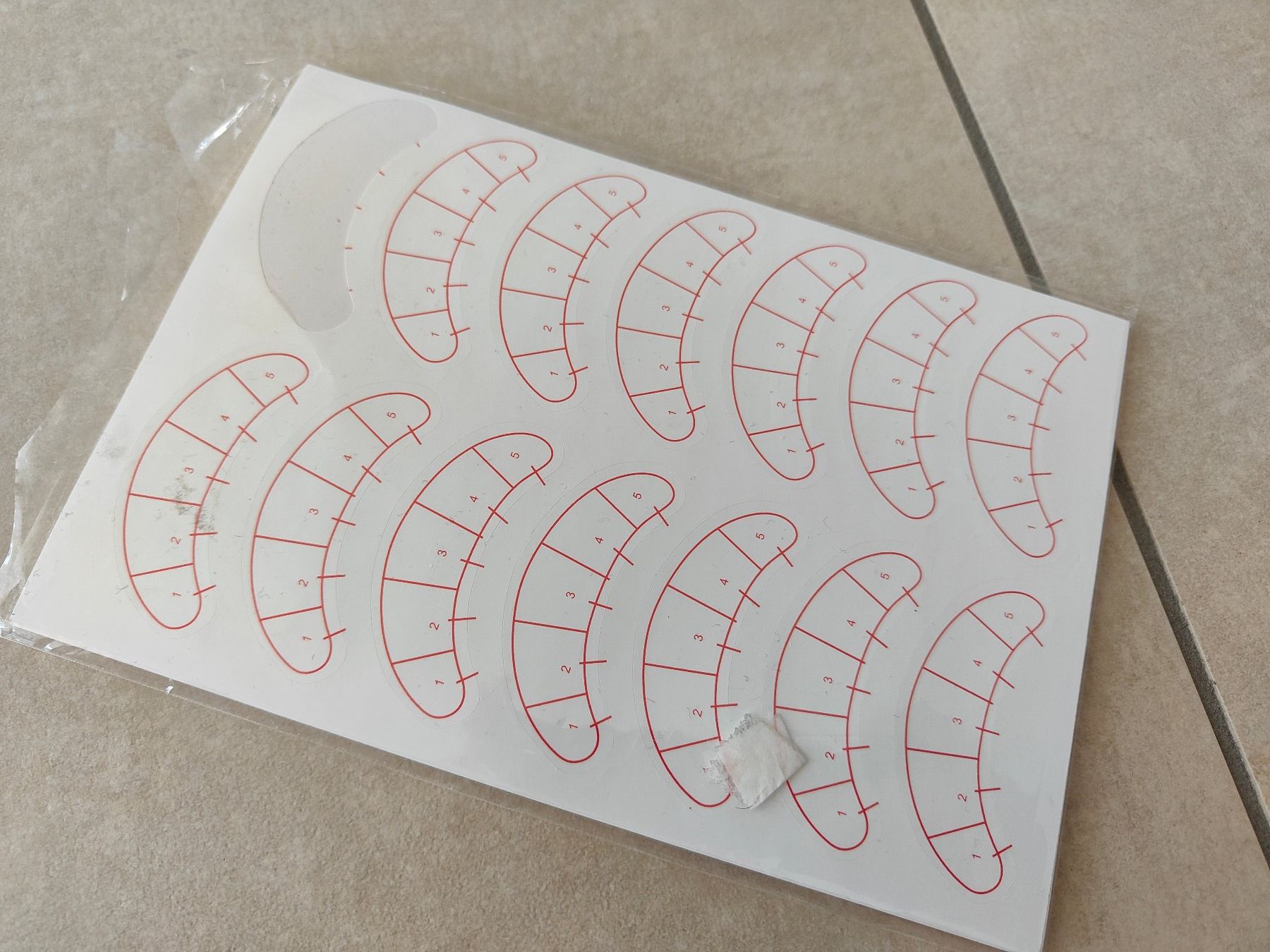 Make-up: Jolifin Lashes - Lash-Map Sticker – Neu (gemäss Beschreibung) aus Rickenbach b. Wil von Kth_v8