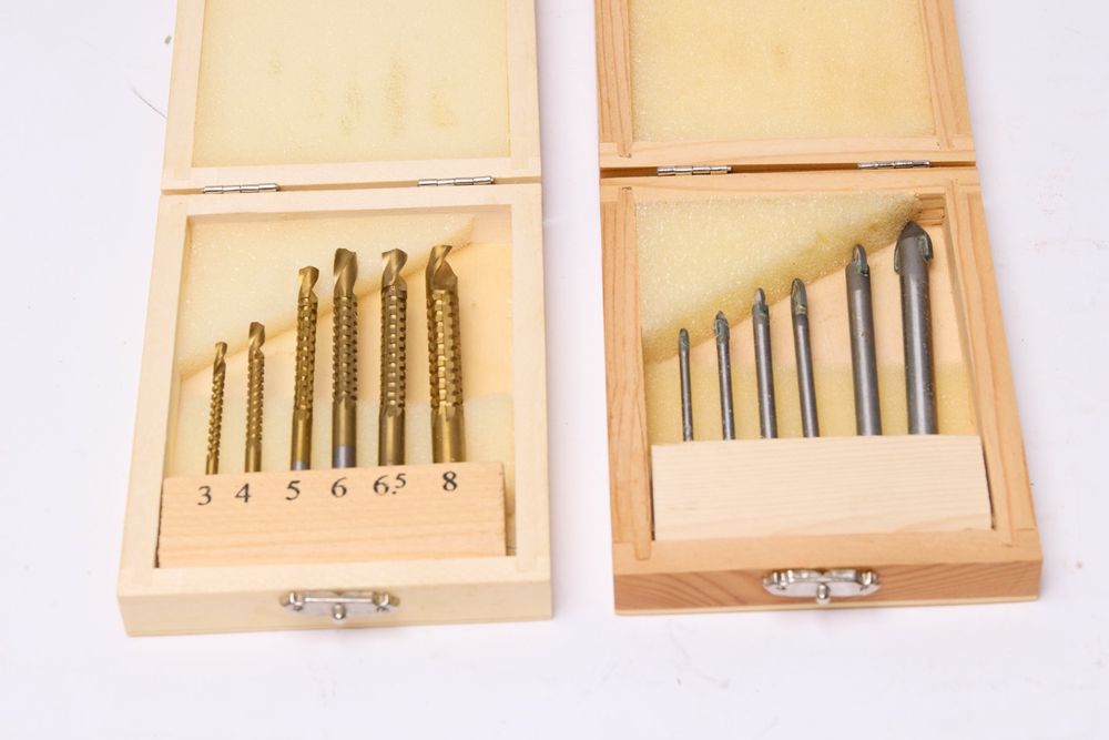 Spatenbohrer Set – Flache Holzbohrer 6–45 Mm, Für Weich-/Hartholz, Gips, Elektrobohrer