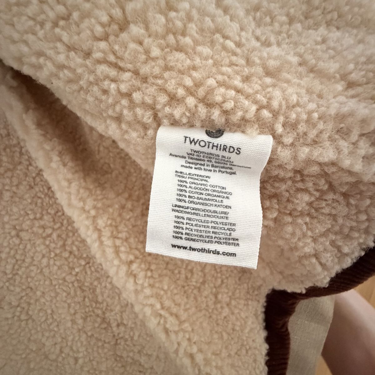Twothirds Gilets: Twothirds - Cordweste mit Teddyfutter – Neuf (Voir description) à zürich par may_yj9f 3