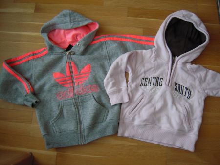 2 Pullover (Adidas +...) Grösse 86 / 92
