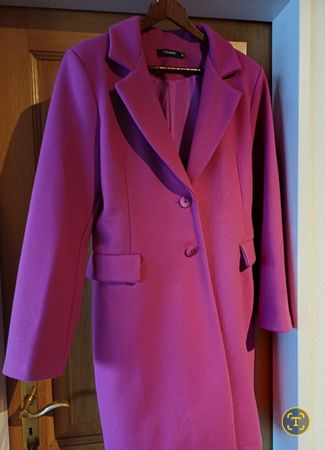 NeuerTODAY Mantel, Gr. XL, Pink, Made in Italy