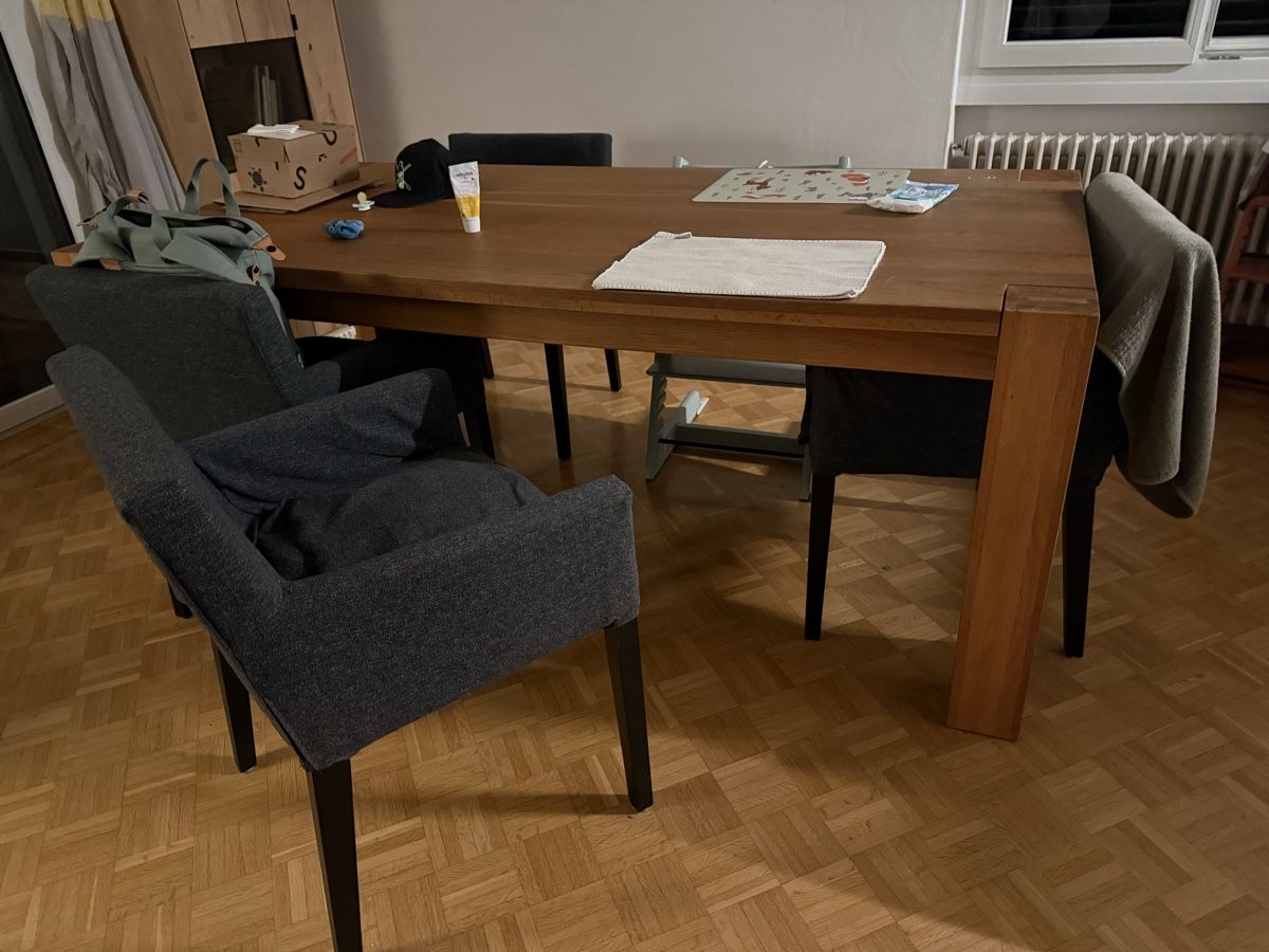 Tische: Esstisch aus Holz – Gebraucht aus Weiach von TaSaSc 1