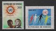 SÉNÉGAL 1971 Michel Nr. 450/51 **