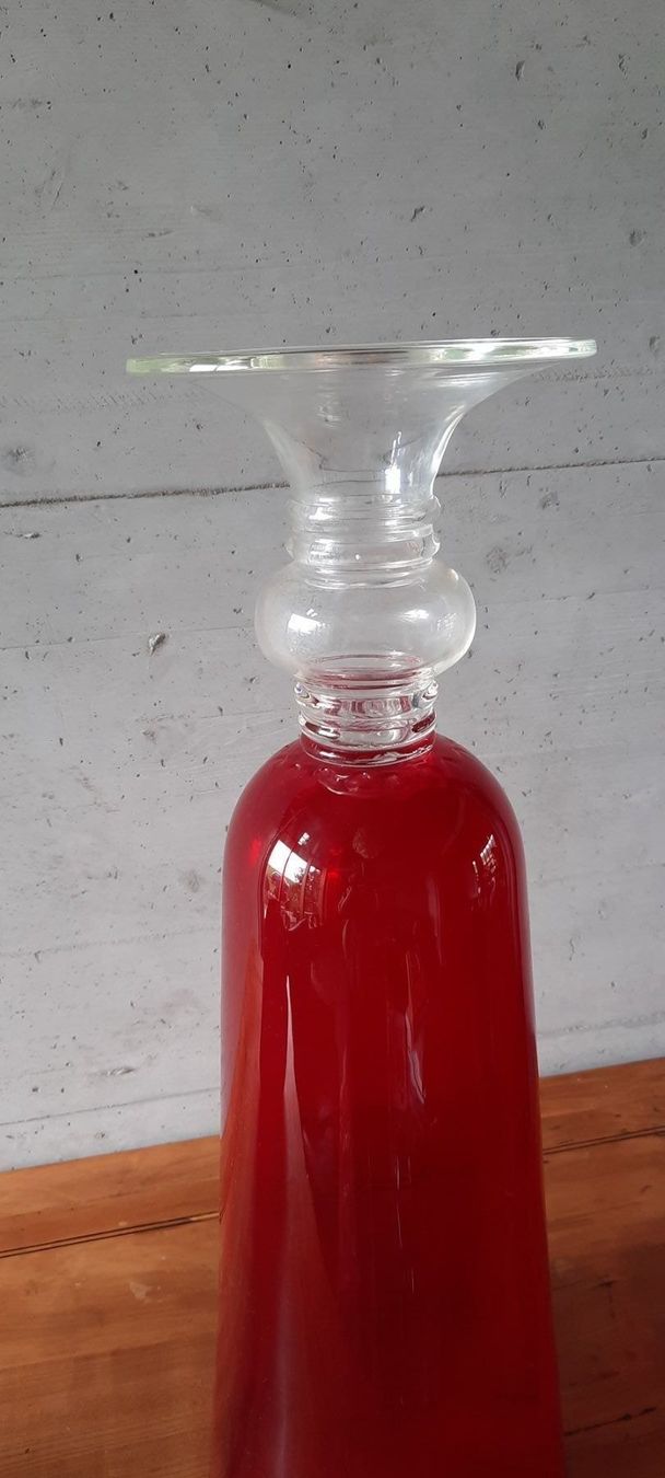 Vasi & Recipienti: Vase rot kelchförmig, Höhe ca. 65 cm – Usato da Rosshäusern venduto da planet-7 3