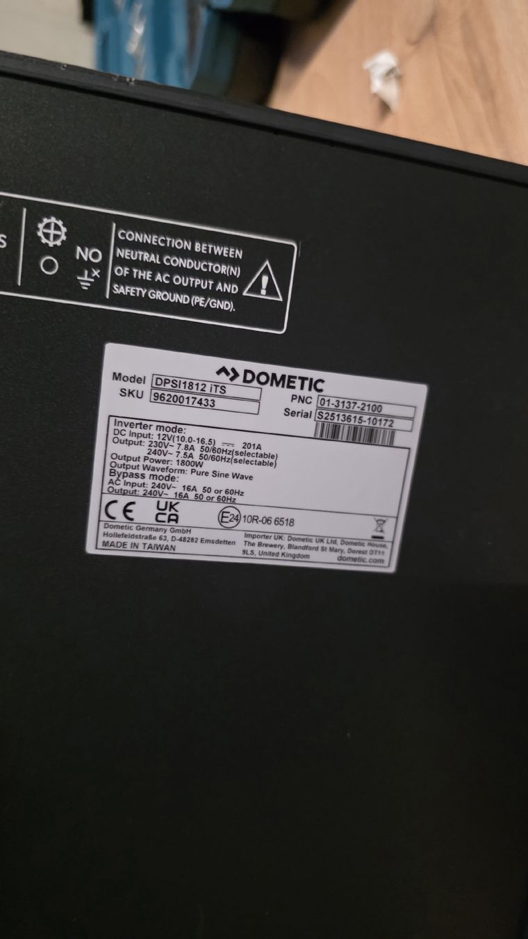 Inverter: Dometic DPSI iTS Weckselrichter 1800 Watt – Nuovo (secondo la descrizione) da Laax GR venduto da chr_6q5z 3
