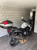 Motorrad Triumph Tiger 1200 Weiss Topcase Neuwertig