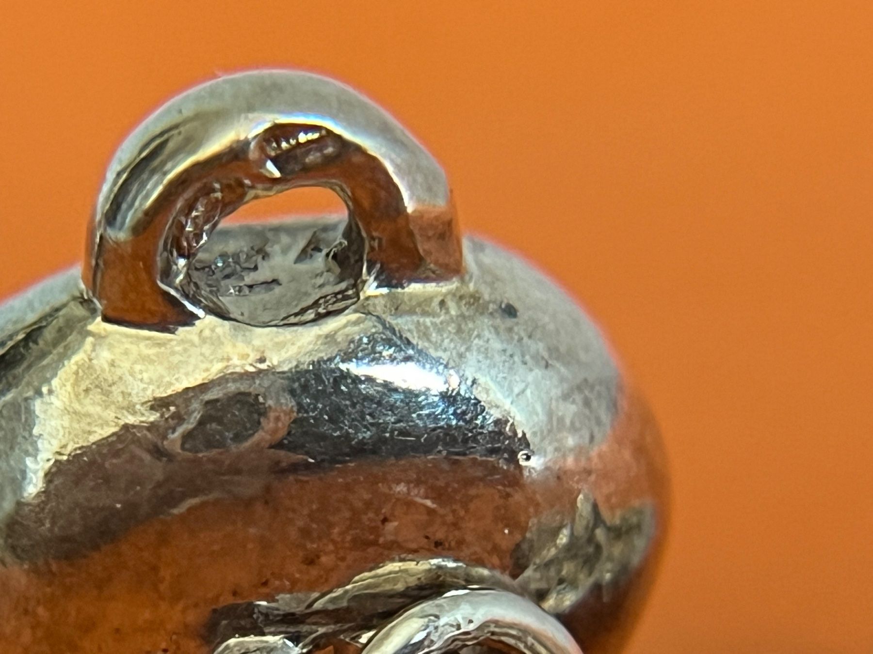 Manschettenknöpfe: CHANTECLER Capri silver cufflinks gemelli campanella – Gebraucht aus Lugano von LVC 6