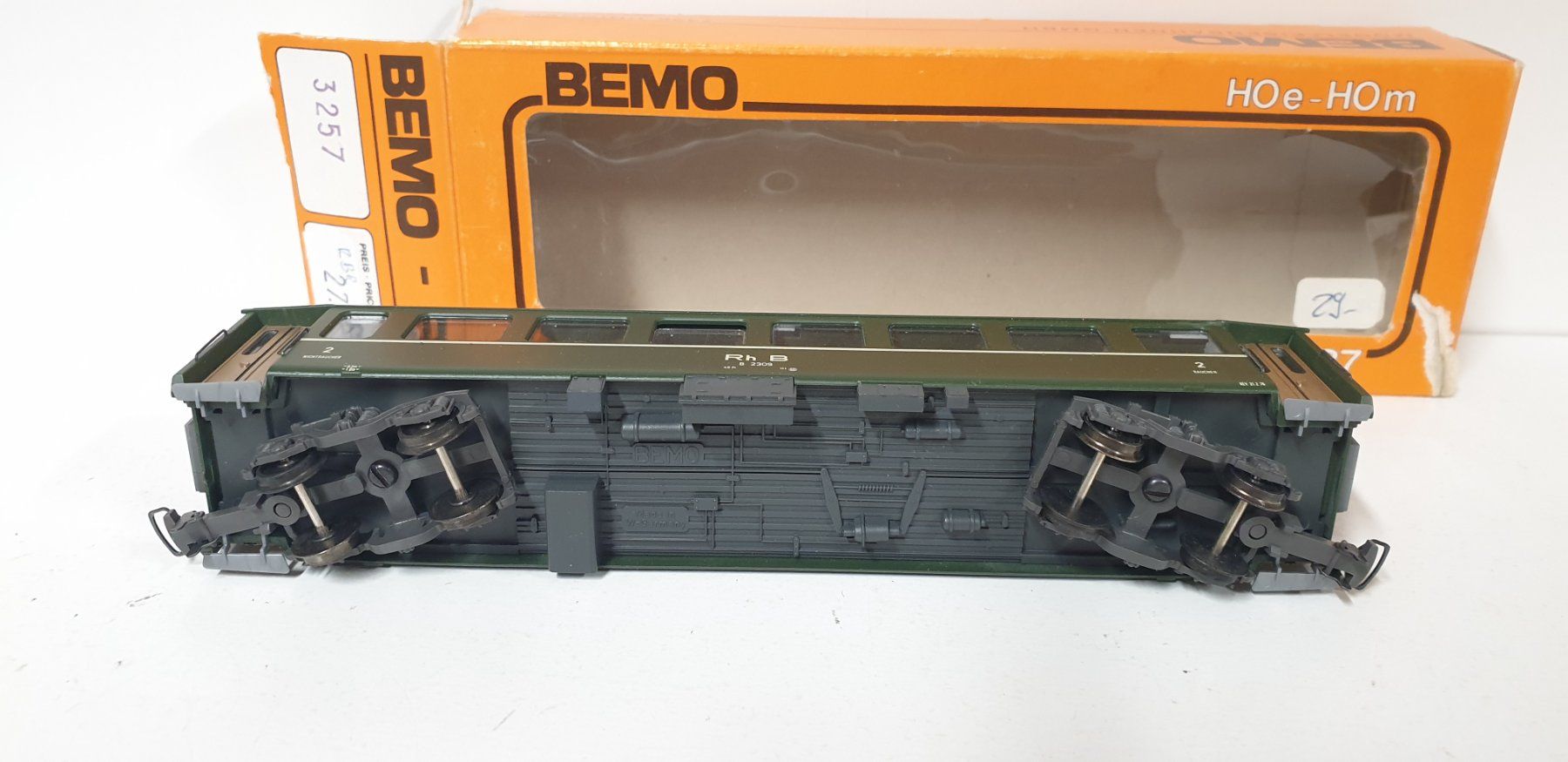 Bemo Modellini di ferrovie: Bemo RhB Personenwagen – Usato da Geroldswil venduto da TopTrain54 1