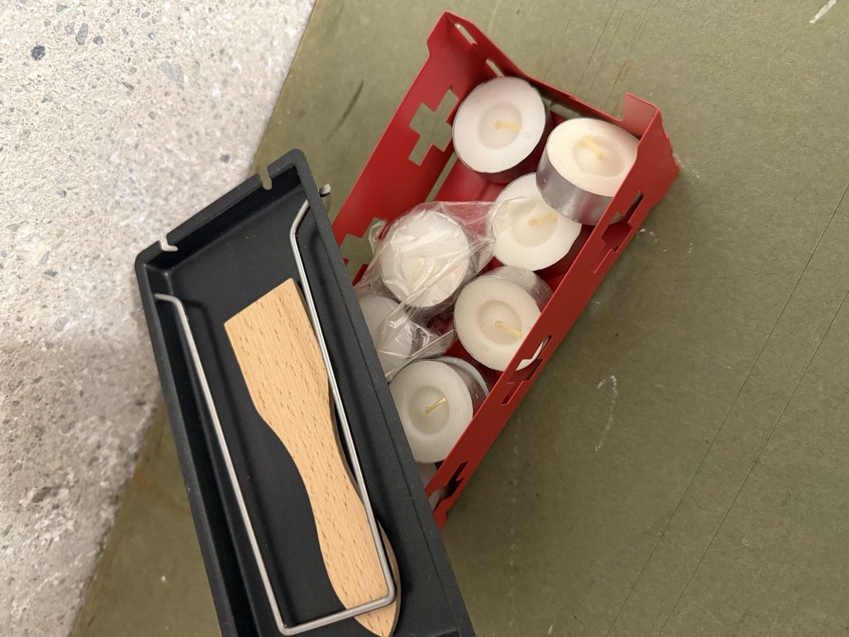 Elettrodomestici da cucina: Mobiles Raclette Öfeli inkl Kerzen – Nuovo (secondo la descrizione) da Birmenstorf AG venduto da Pat_roll 1