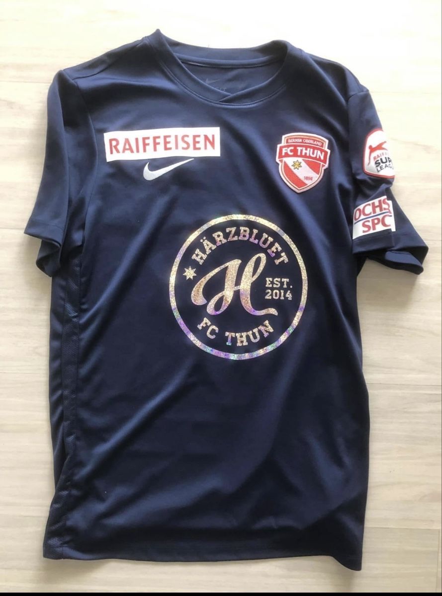 Nike Canottiere & Pantaloni: Matchworn FC Thun – Usato da Chur venduto da Cdk1