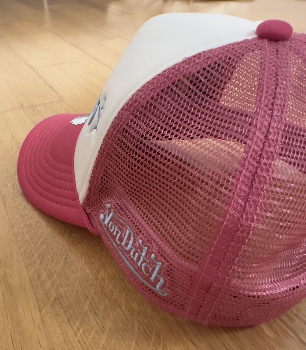 Copricapi, berretti & cappellini: Von Dutch Cap - Pink/White/Light Blue – Nuovo (secondo la descrizione) da Uster venduto da jul_5dvx 1