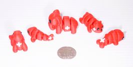 3D-gedruckte Mini-Figuren – Tiere, 1.August Edition