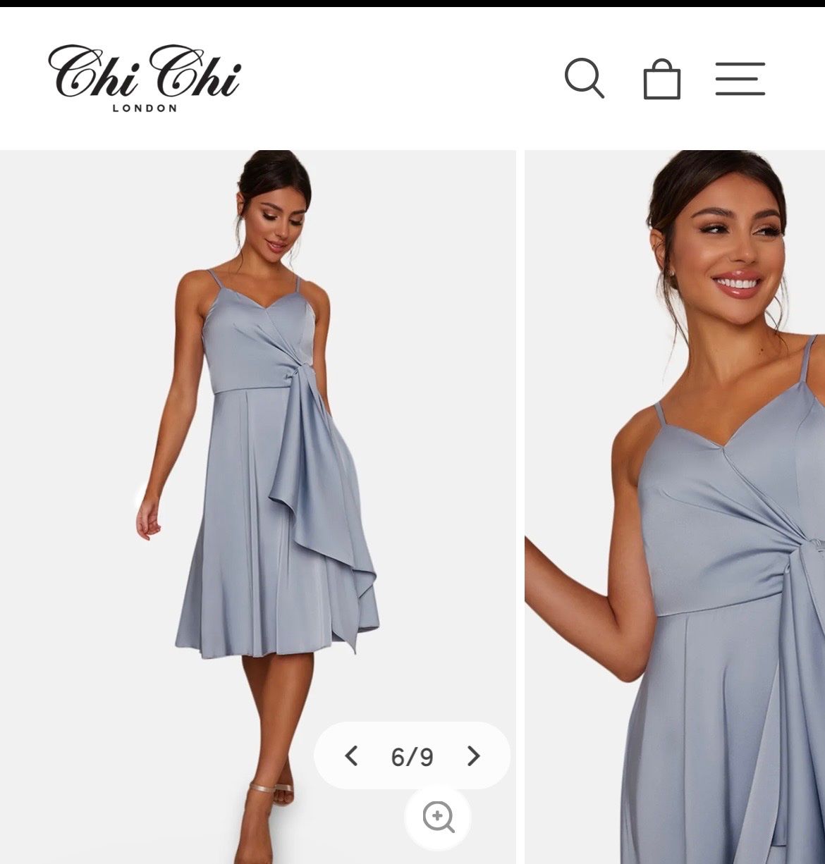 Vestiti: Chi Chi London Kleid hellblau Gr. M – Usato da Casaccia venduto da Abc0376 2