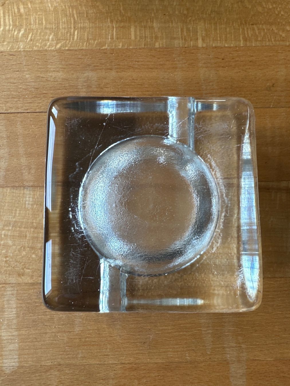 Portacenere: Aschenbecher aus Glas – Usato da Vinelz venduto da Madchen 2