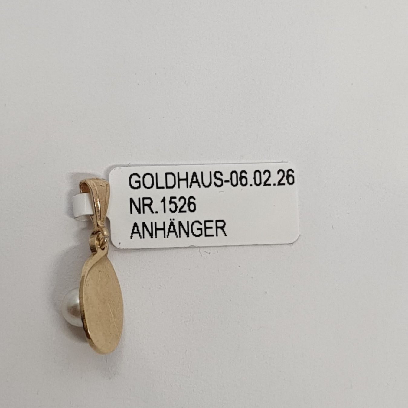 Ciondoli: Echt 9K Gold - S.W.P Anhänger – Usato da Luzern venduto da Goldhaus-Luzern 3