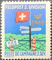 Feldpost 2. Division, Aufdr, 2.WK, Wi FP 4