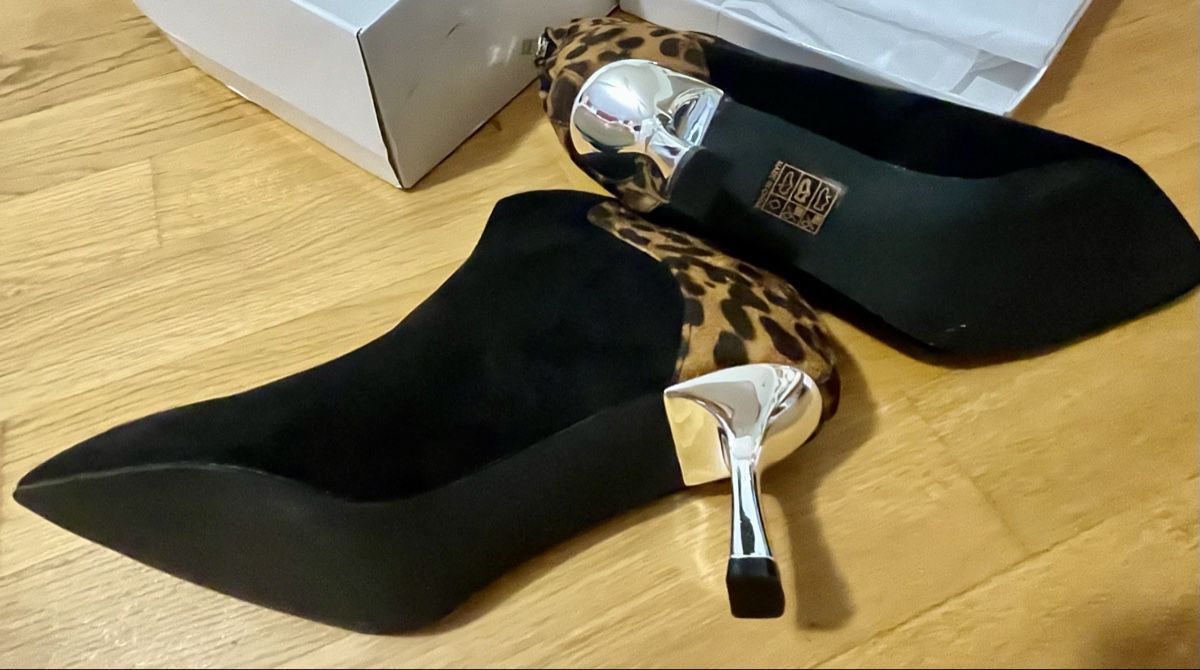 Scarpe da donna: Schicke Leo-Stiefeletten mit Absatz, Gr. 41 – Nuovo (secondo la descrizione) da Gränichen venduto da RetoLexi 5