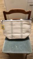Kühltasche beige Canvas Henkeltasche neu mit Etikett