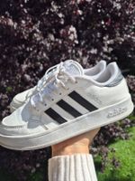 ADIDAS SNEAKER SCHUHE 36 36,5 / 23 CM / LEDER SCHNÜRER TOP