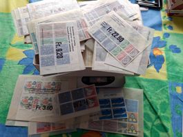 timbre 1,2 Kg. blocs de 4 oblitération 1er jour