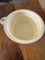Wassernapf-faltbar- Hunde-Katzen-Reisen-Urlaub-Wandern-Gelb