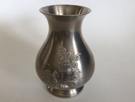 Vase en étain CROWN & ROSE CAST PEWTER