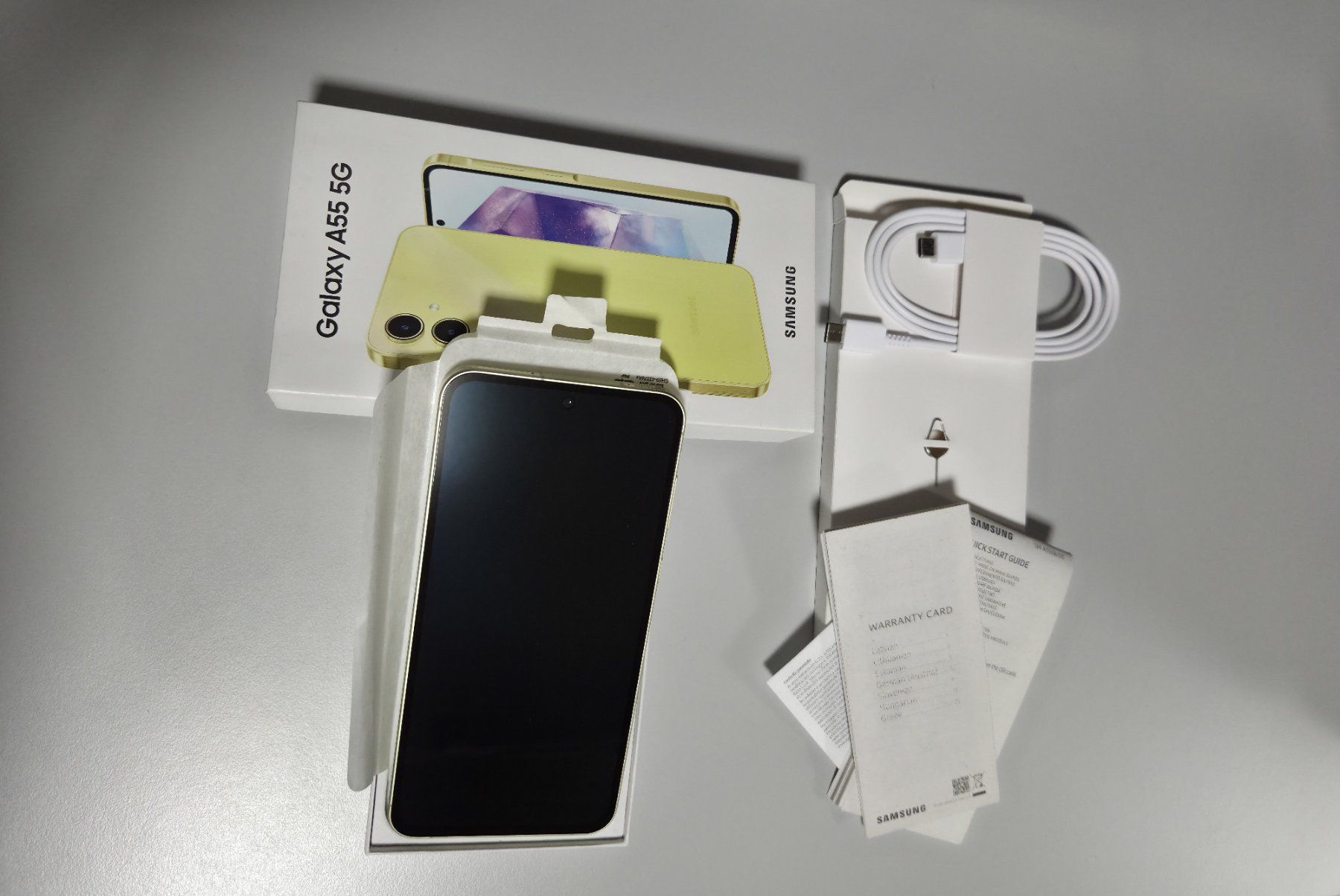 Samsung Handys / Smartphones: SAMSUNG Galaxy A55 5G – Neu (gemäss Beschreibung) aus Büren an der Aare von Tomena0214 1
