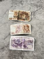 Banknoten Konvolut Schweiz Frankreich Belgien gebraucht