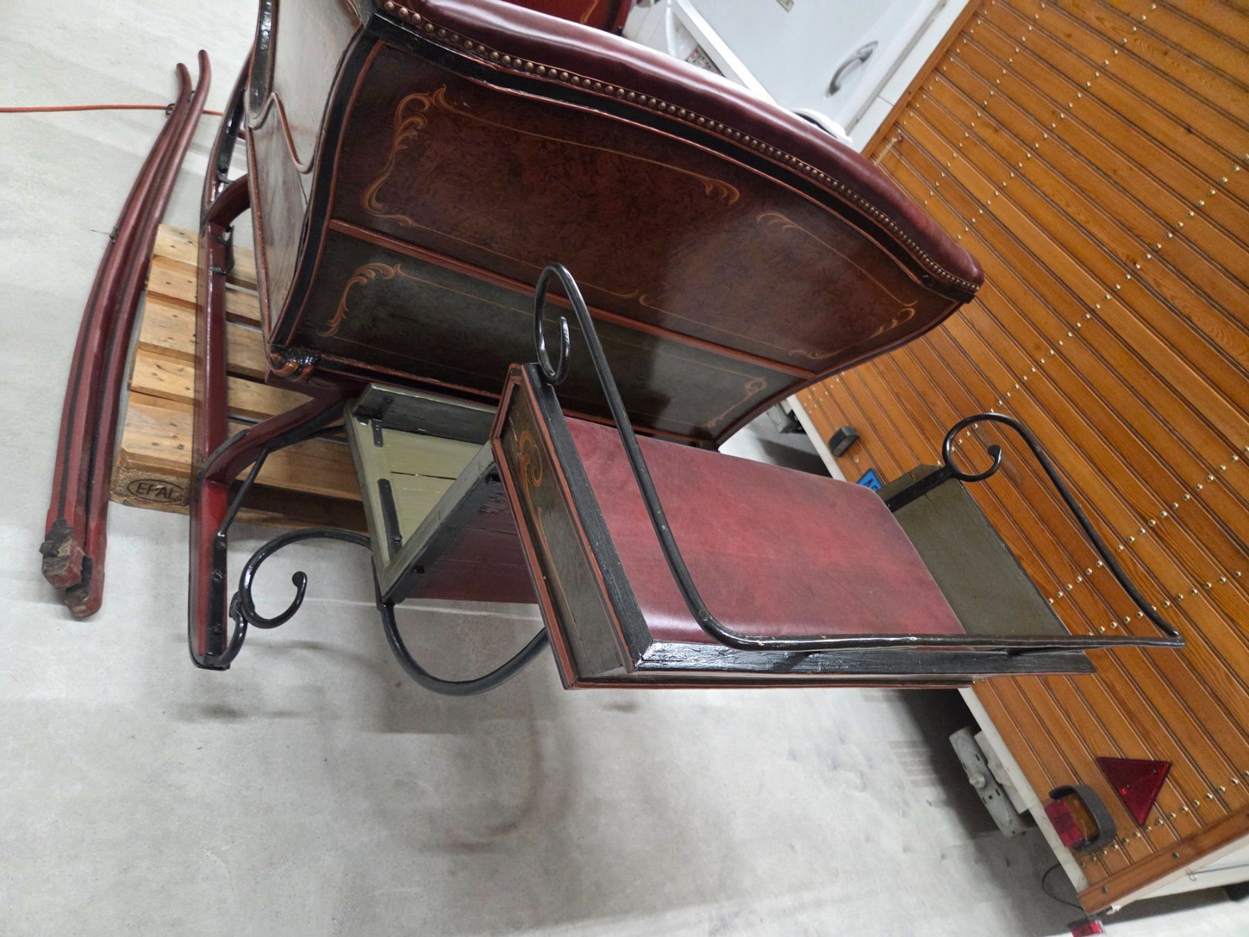 Slitta: Schlitten Vintage mit Originalbild Rogenmoser. – Usato da Mägenwil venduto da gemini78 1