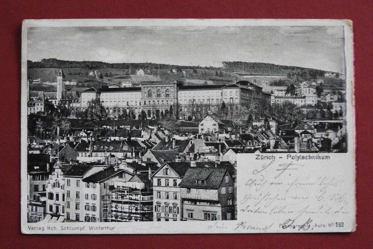 Cartoline postali: AK- ZÜRICH - Polytechnikum – Usato da Rain venduto da 999-800-K
