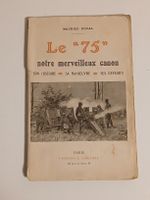 Le "75" Maurice Duval, Canon, livre ancien rare!