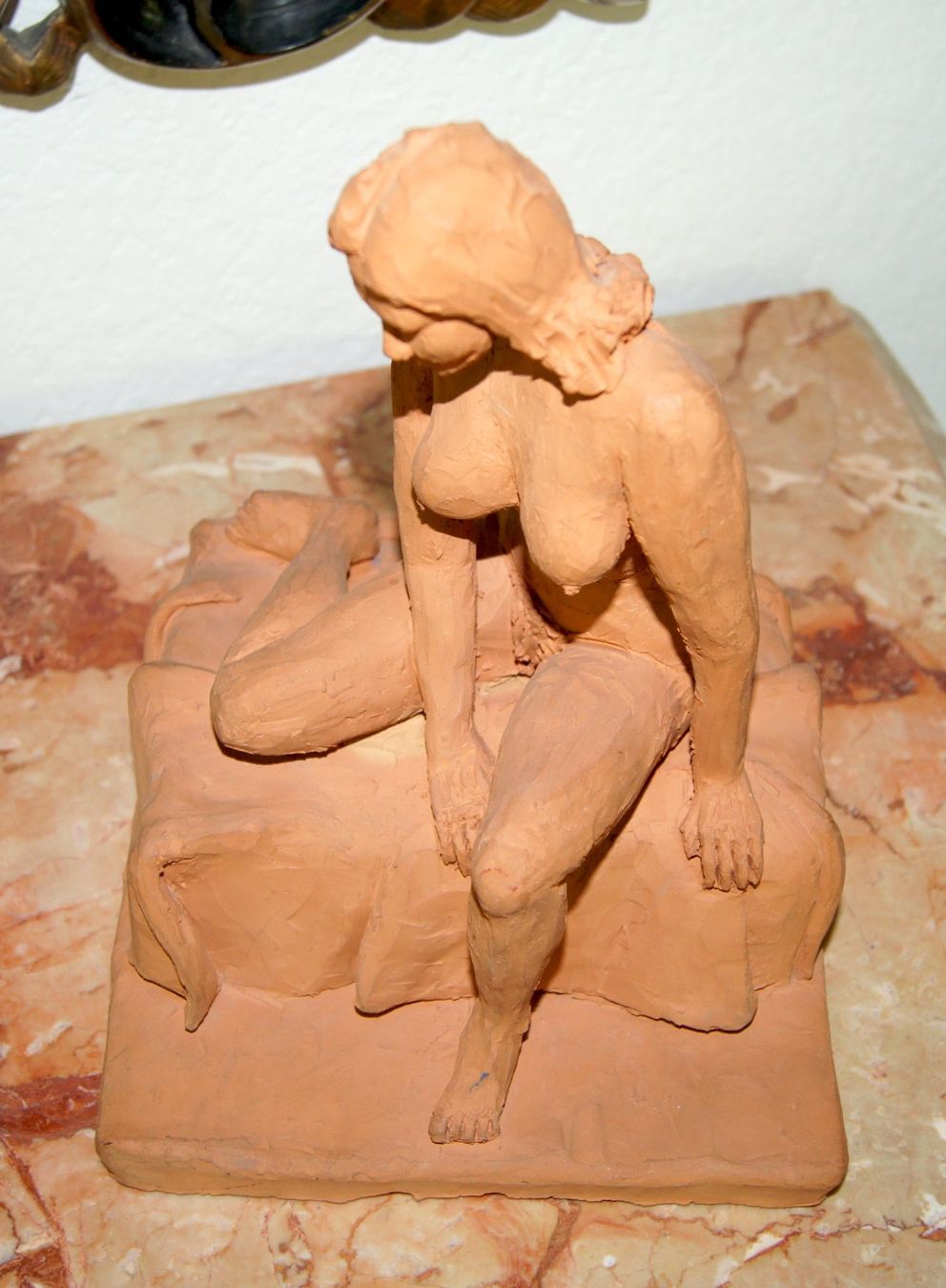 Sculture & Statue: Wunderschöner, sitzender weiblicher Akt. – Usato da Geroldswil venduto da ARTEFACTO 6