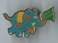 Süsser Elefant Pin / Kispi St.Gallen