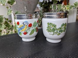 2 Royal Worcester Eggcoddler Eierkocher
