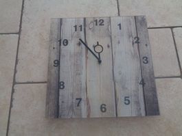 Wanduhr  Glas
