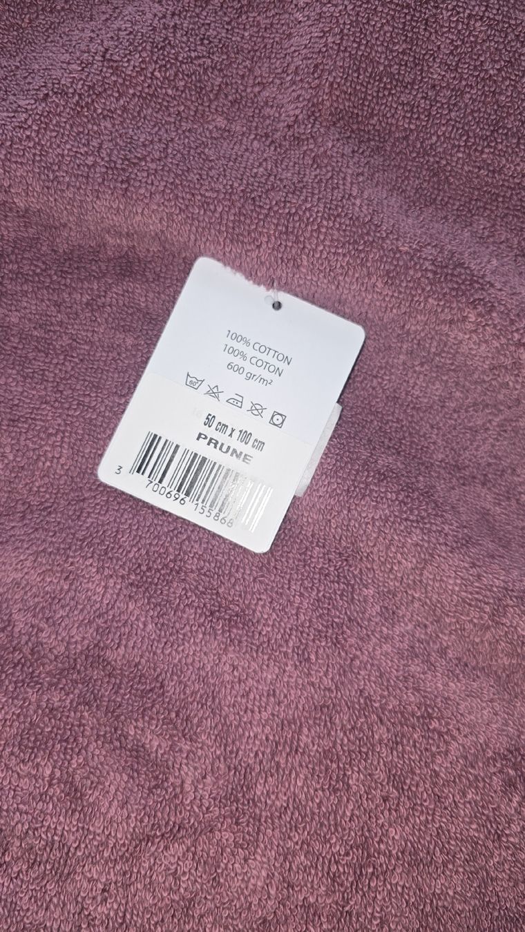 Teli da bagno: 3 Serviettes 100% coton 50x100cm 600gm/2 – Nuovo e nell'imballaggio originale da Estavayer-Le-Lac venduto da zazadavidson 1