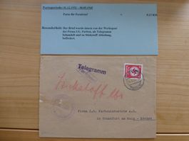 DeutschlandKönigstein ( Taunus ) Telegrammbrief,Werkpost1944