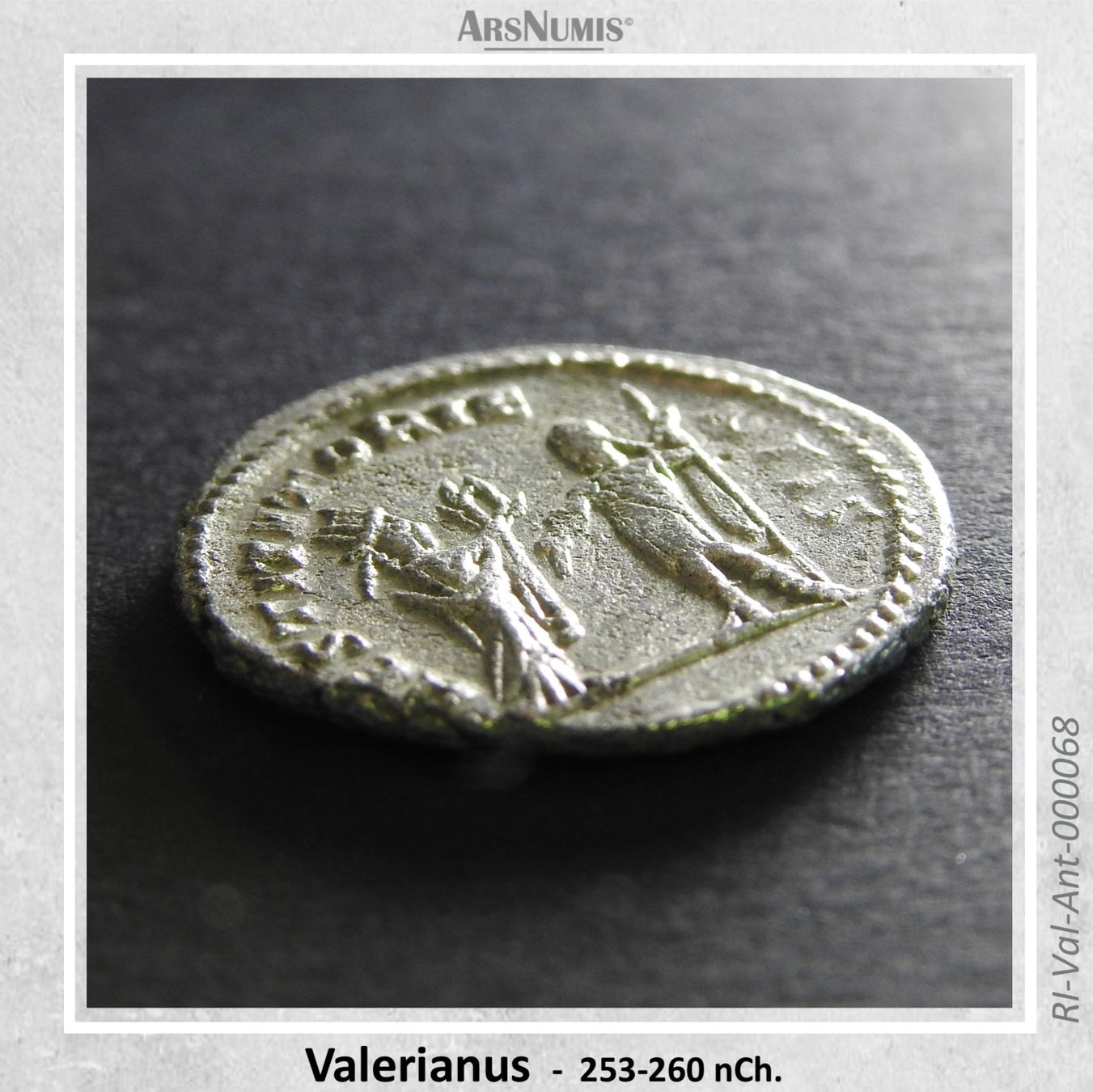 Alle Münzen: Römische Silbermünze - Valerianus – Gebraucht aus Oberwil b. Zug von ArsNumis 1
